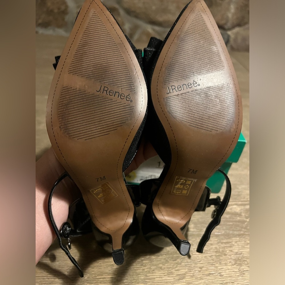 J. Renee Shanaya Slingback Heel Size 7 M - Picture 5 of 5